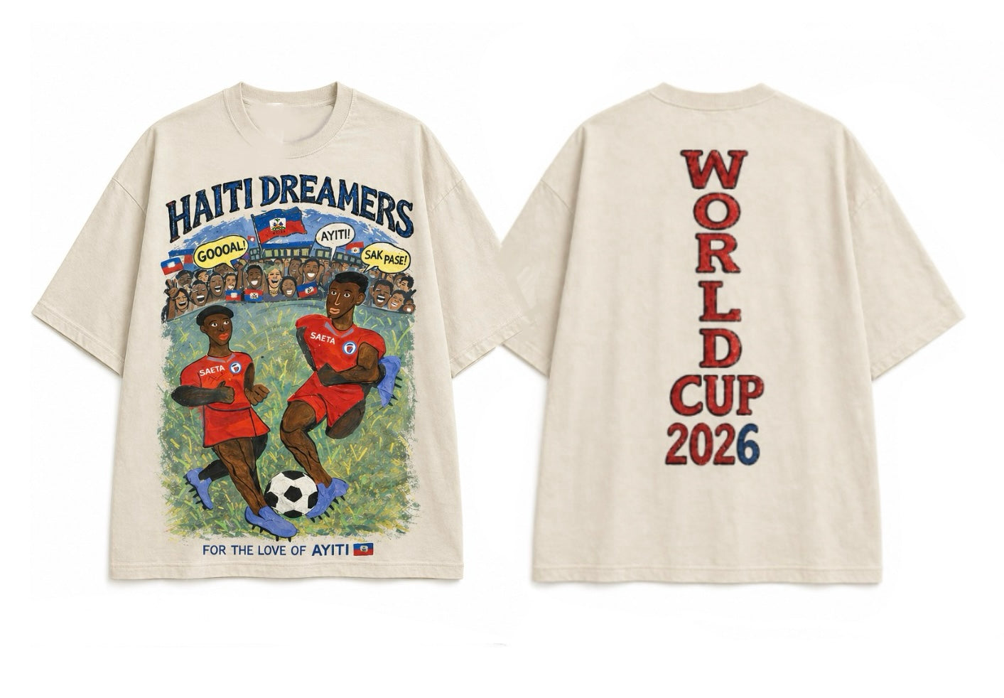 Haiti Dreamer Tee short Sleeve