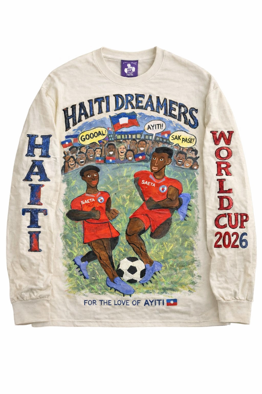 Haiti Dreamers Tee – 2026 World Cup 2026 PStudio Edition